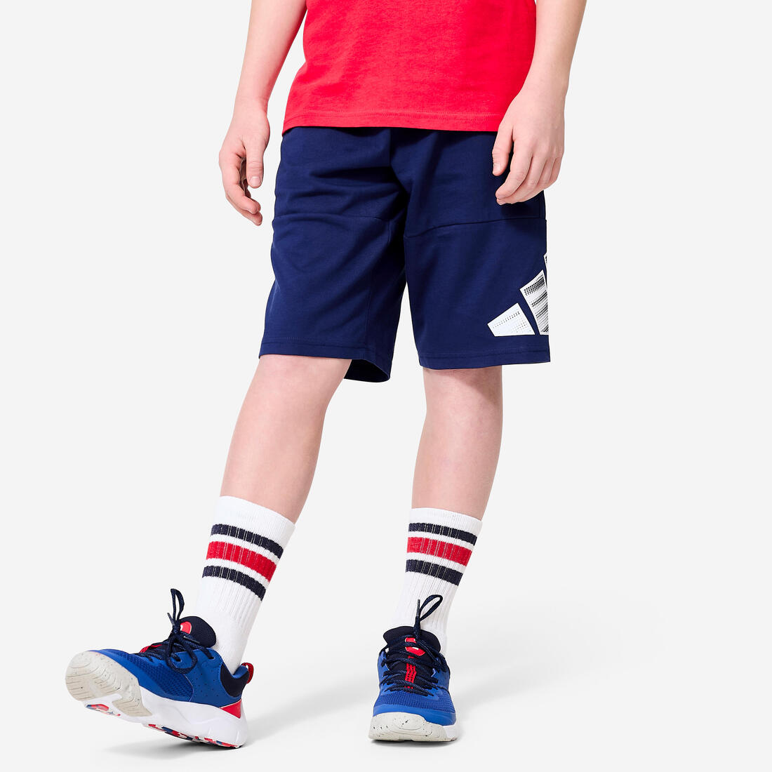 Short polyester en coton