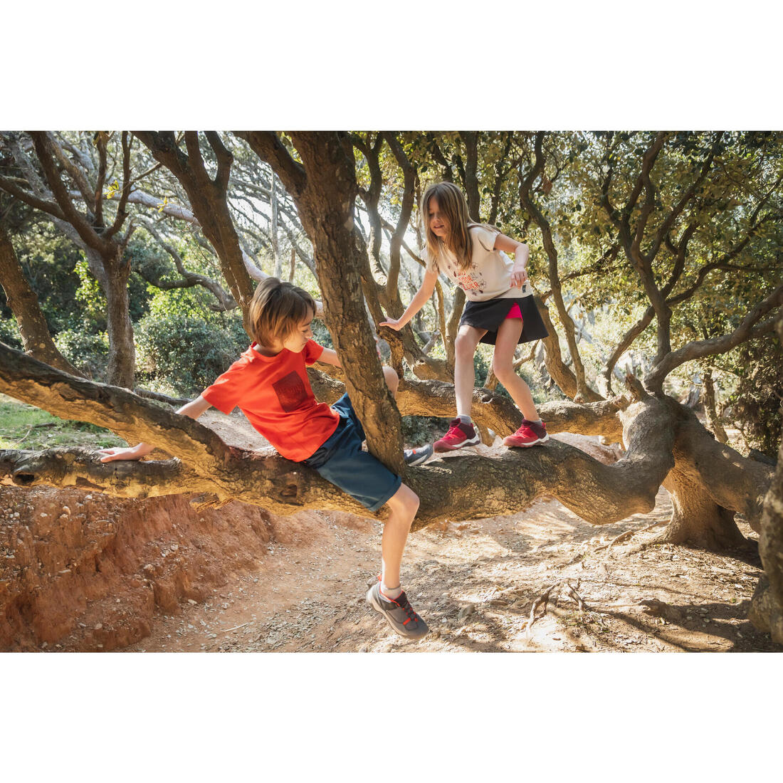 Chaussures de randonnée enfant à laçage rapide - 35 à 38