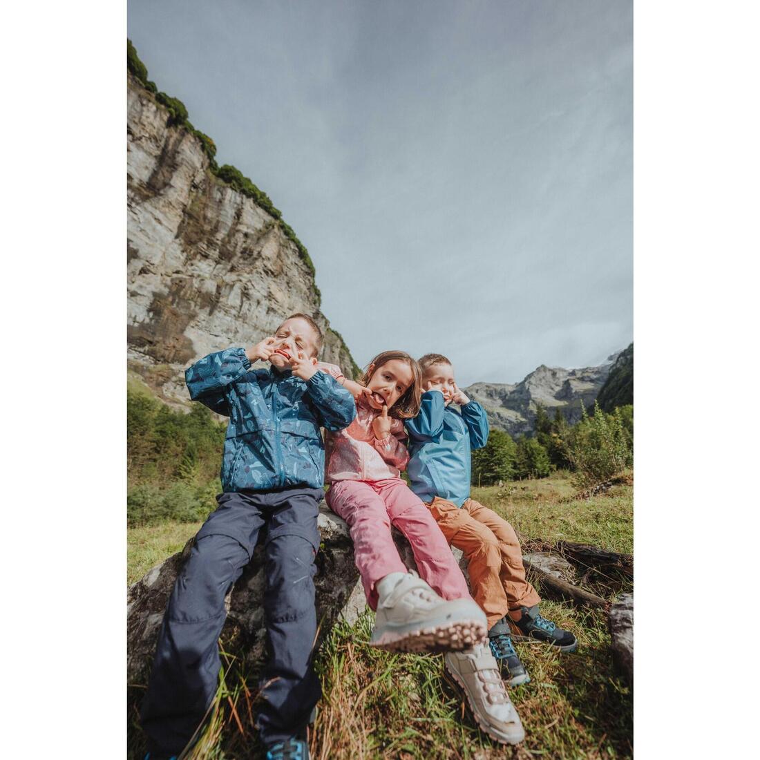 Veste imperméable de randonnée 2-6 ans enfant, MH500 kid