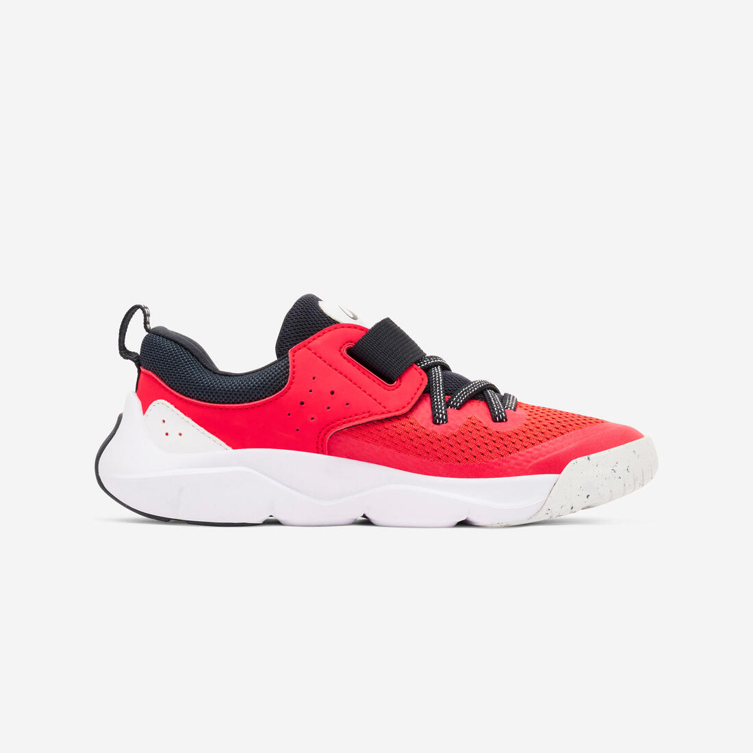 Chaussures de sport à scratch légères enfant, Playful Fast noir et