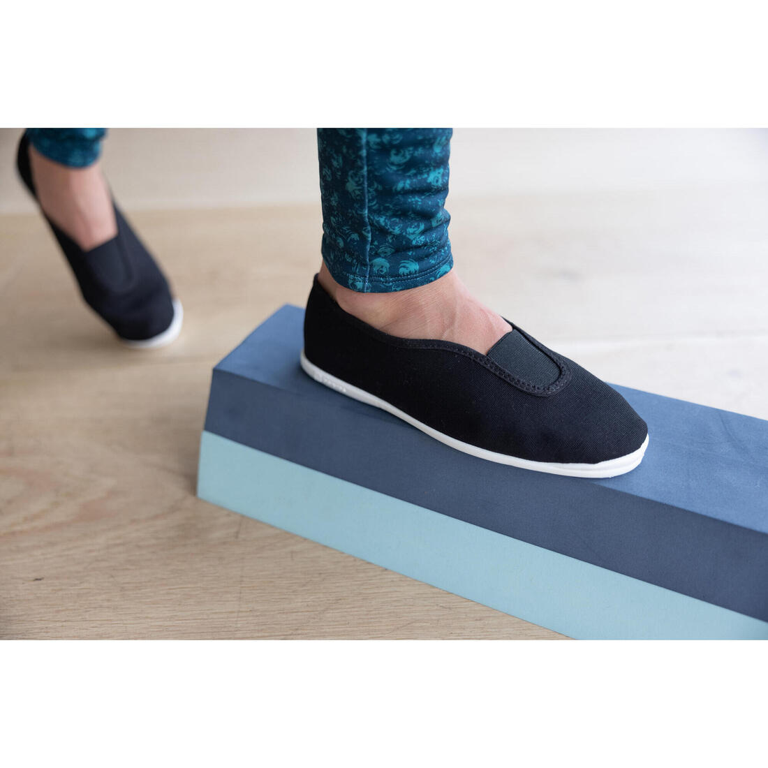 Chaussons gym fille et garçon en tissu