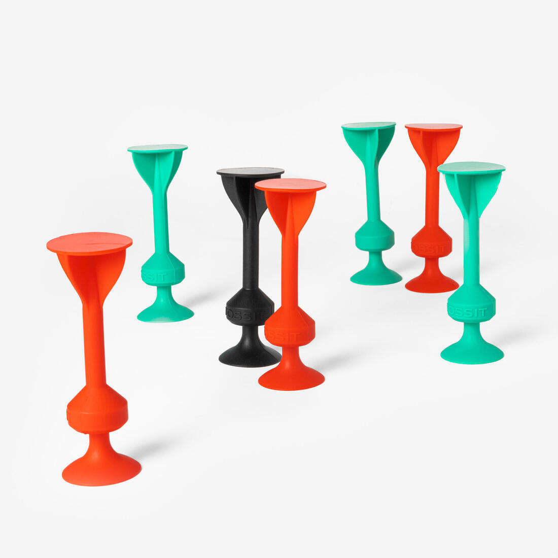 Jeu Tossit original rouge cyan