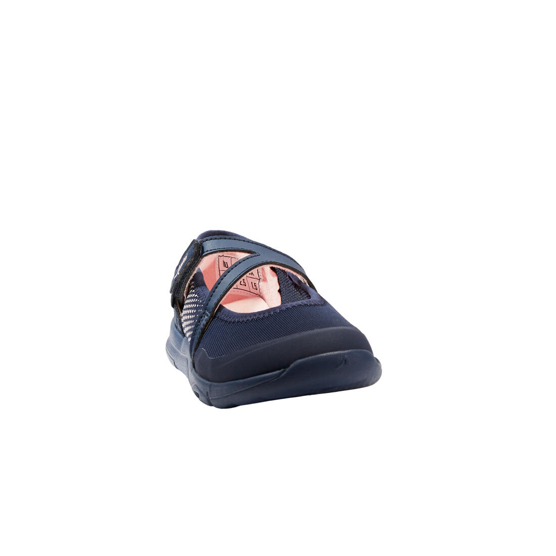 Ballerines à scratch enfant - PW 160 BR'EASY JR corail du 28 au 39