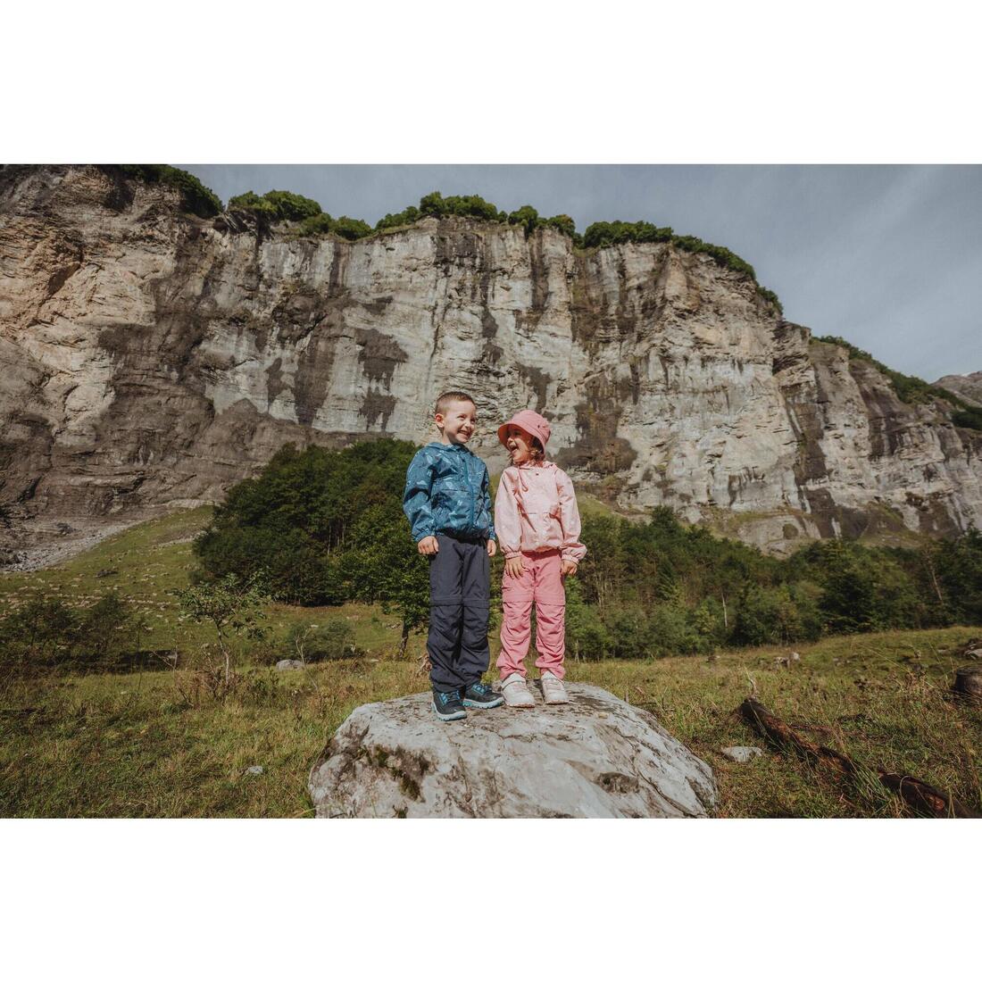 Pantalon de randonnée modulable enfant - MH500 KID 2-6 ANS