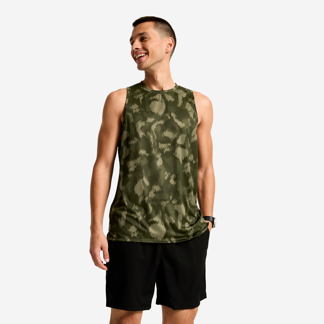 Débardeur de fitness respirant homme