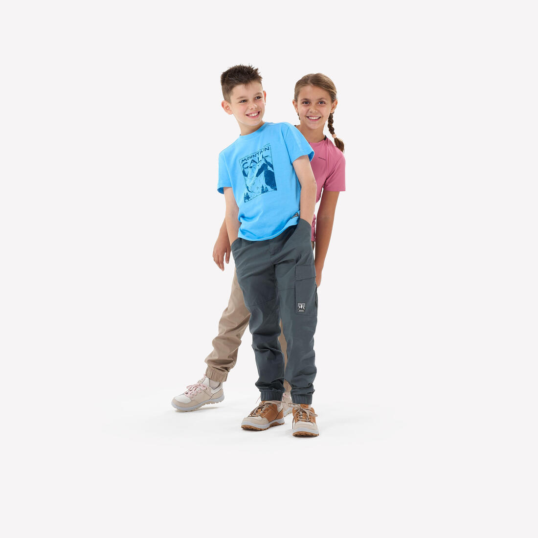T-shirt de randonnée enfant 7-15 ans, NH100