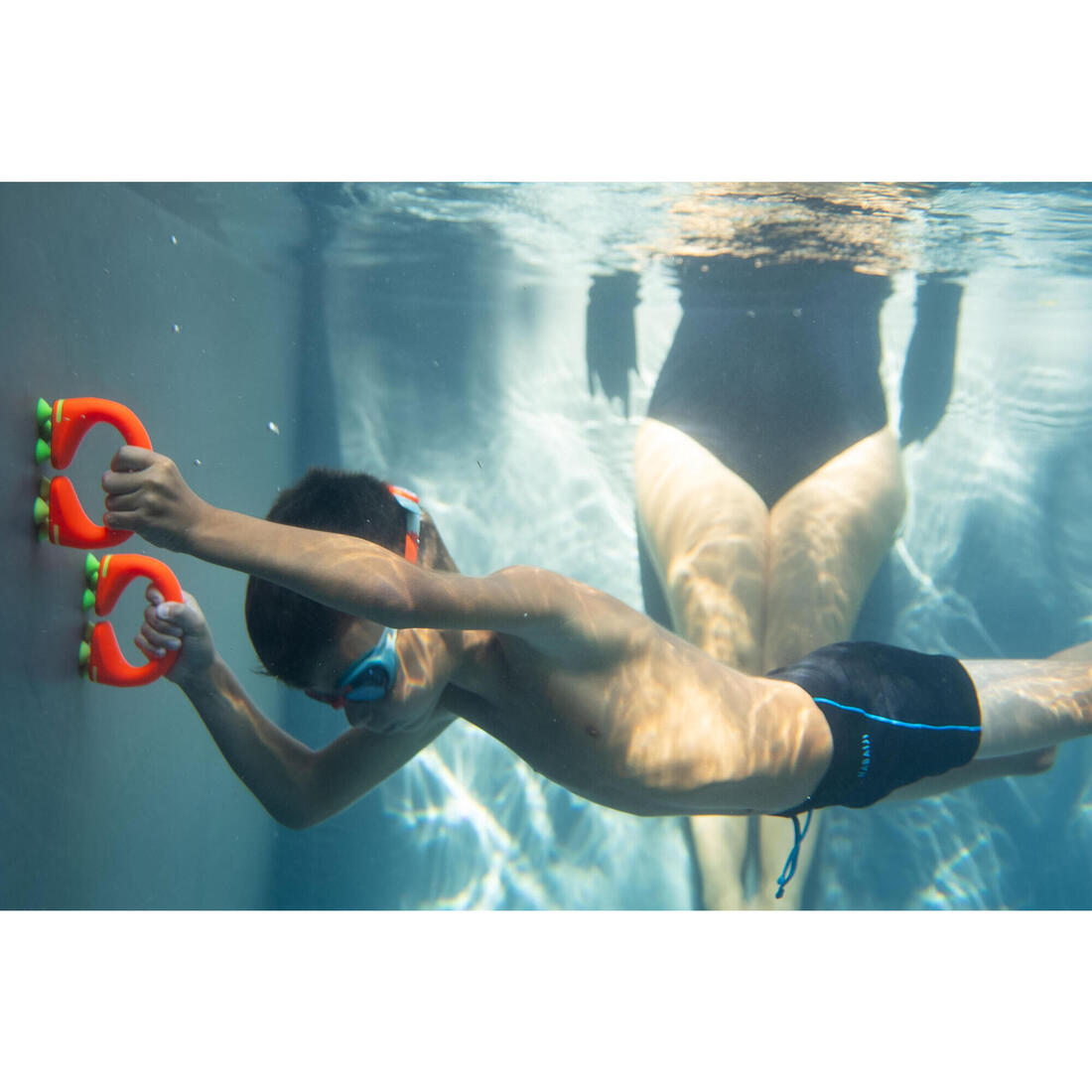 Matériel aquatique, poignées ventouses ticrawl pour apprentissage de l'immersion