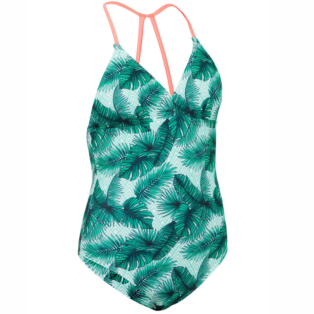 maillot de bain 1 pièce noir HIMAE GIRL500 TROPICOOL
