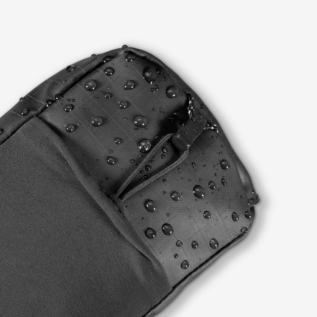 Pochette de sac à dos amovible et imperméable, Travel 500 noir