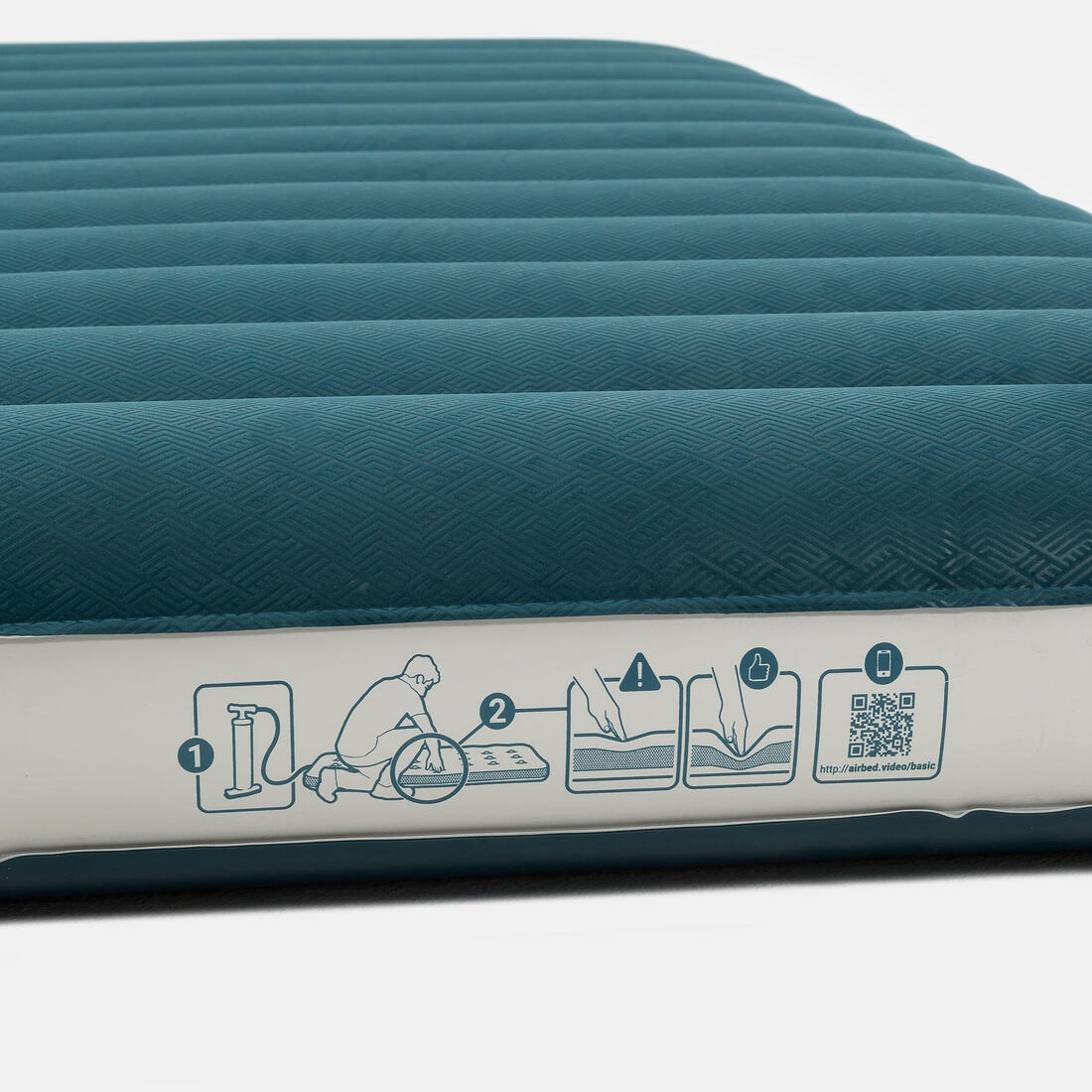 Matelas gonflable de camping 2 personnes, 200x140cm, Air comfort
