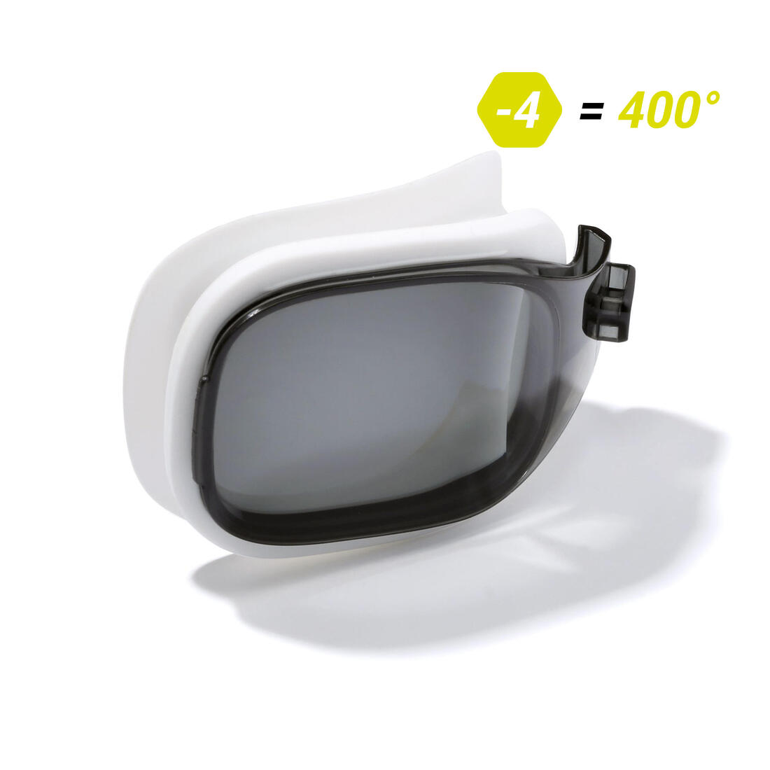 Verre sans correction pour Lunettes de Natation 0 SELFIT TAILLE S Fumé