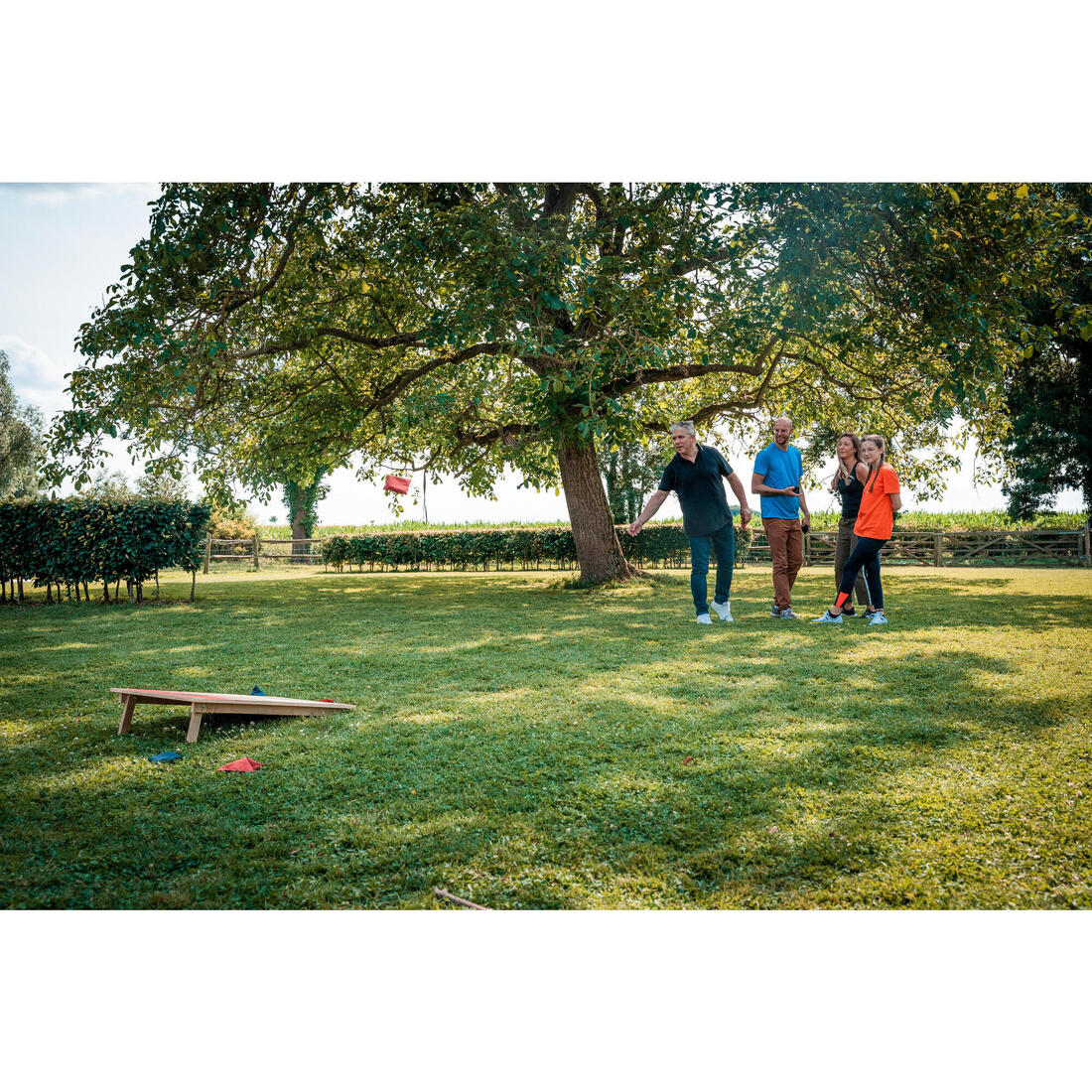 JEU DE CORNHOLE Compact prêt-à-jouer
