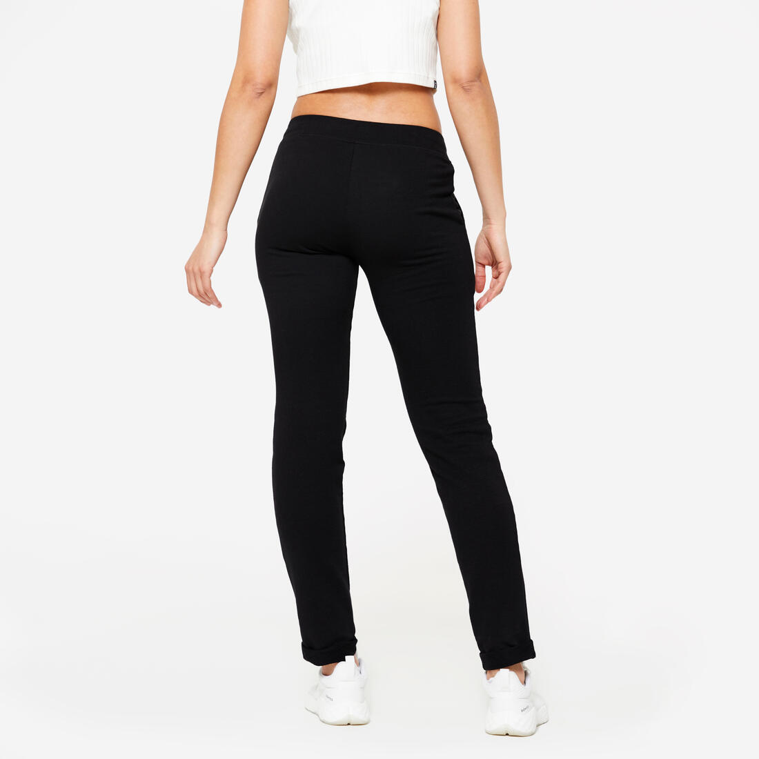 Pantalon Jogging Slim Fitness Femme - 500 gris