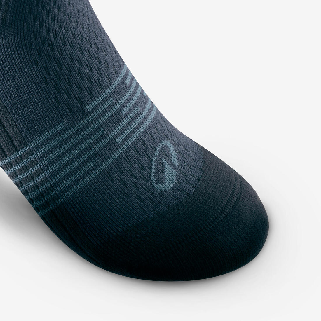 Chaussettes de randonnée hautes (2 paires) 27 au 38 enfant, Hike 500