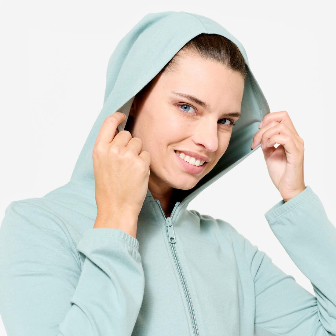 Sweat Zippé Fitness Femme - 100