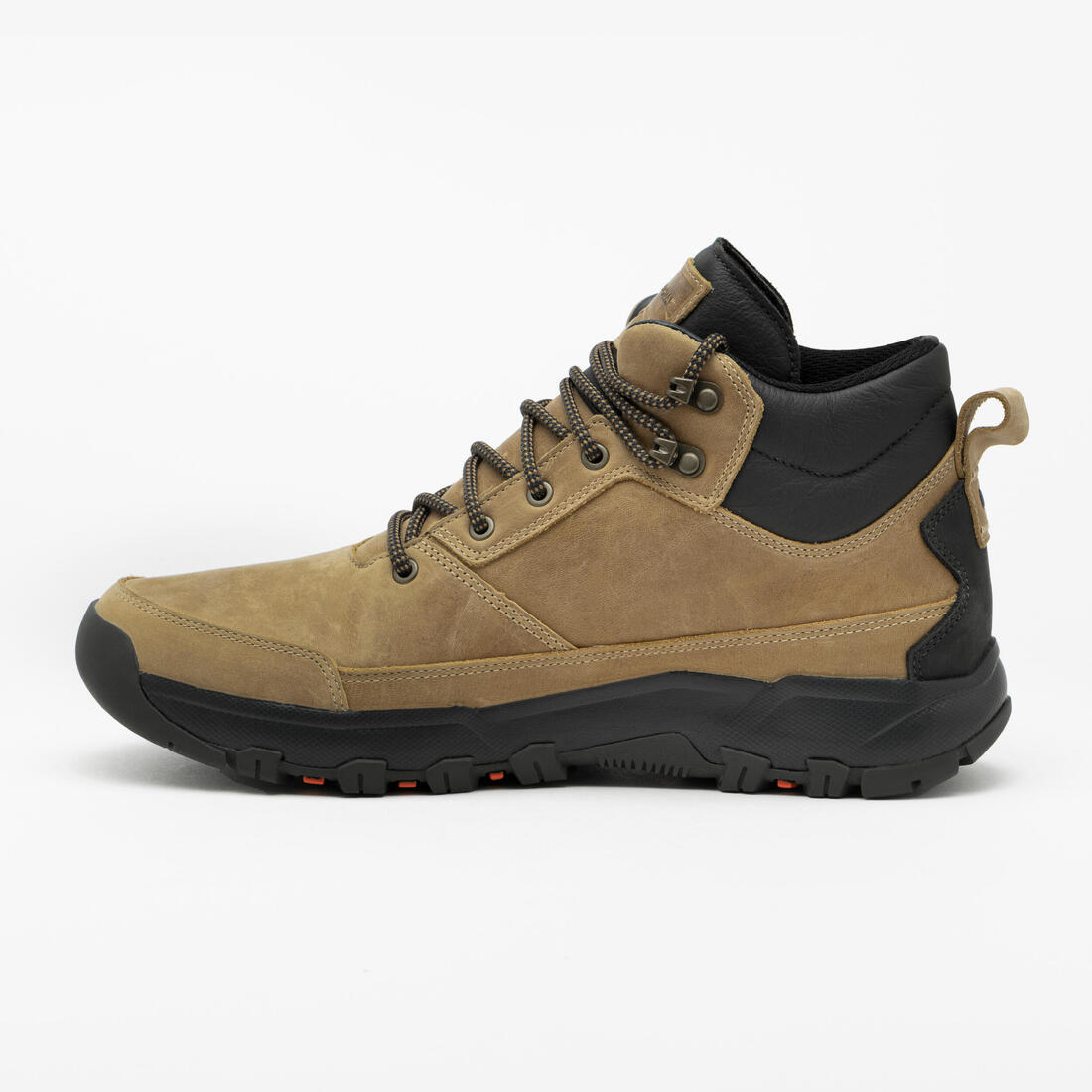 Chaussures de randonnée mid imperméables homme, NH500 Cuir WP