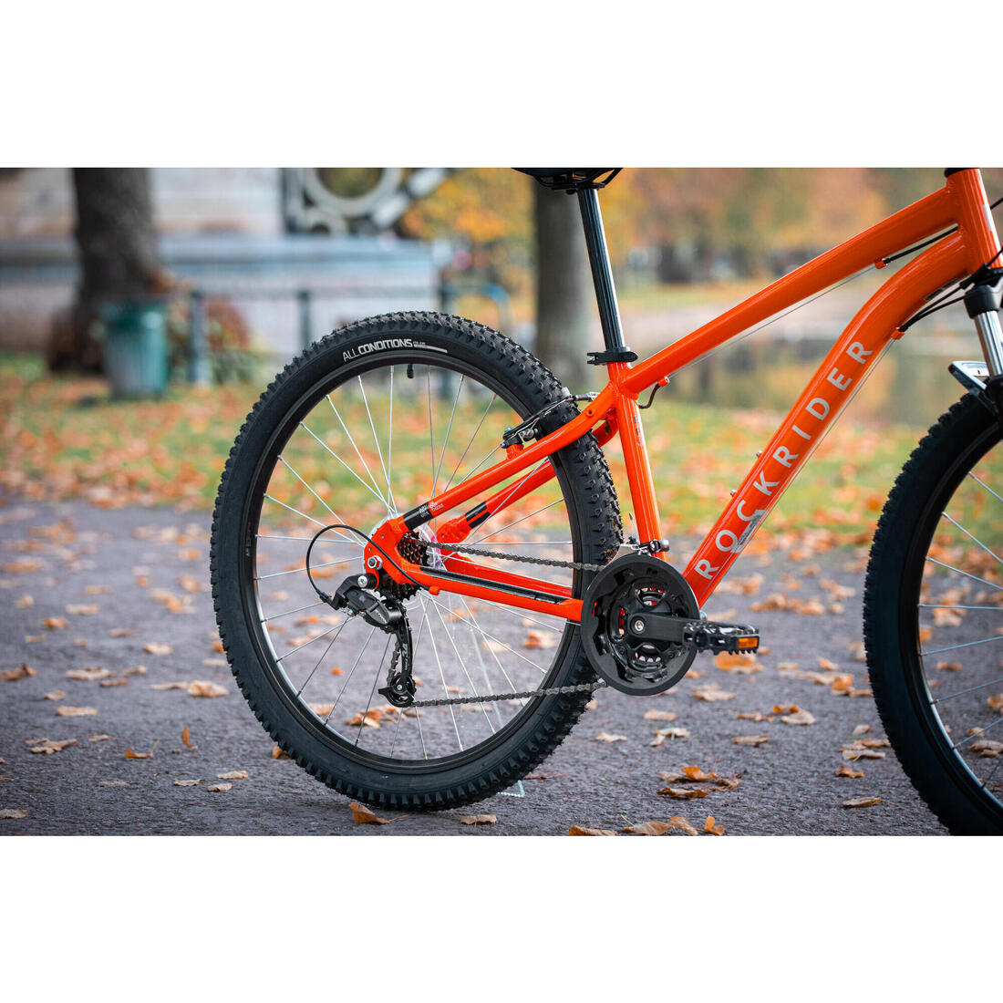 Vélo vtt randonnée - expl 50 gris foncé