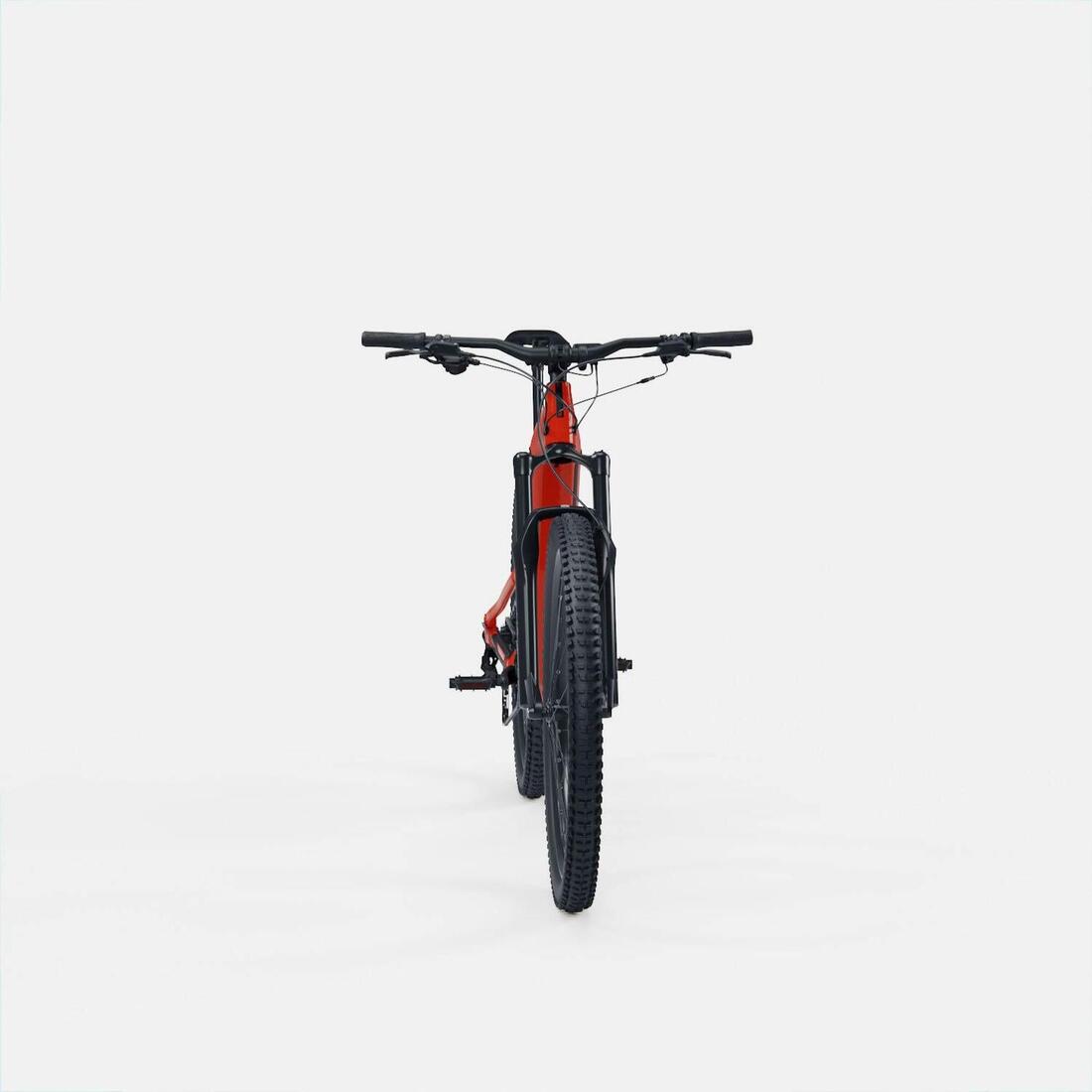 Vélo VTT électrique tout suspendu 29" - E-EXPL 520 S Rouge vif