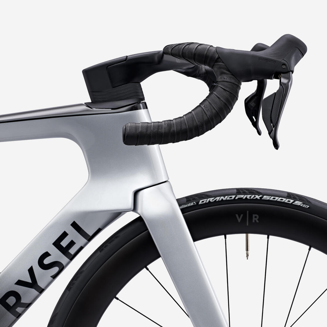 Velo de route Shimano 105 Di2 12V capteur de puissance, RCR-F Pro Gris