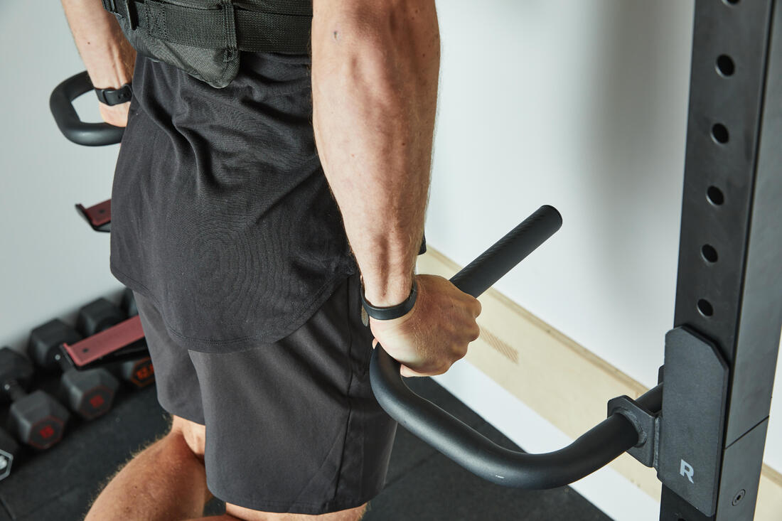Rack mural de musculation pliable - WALL RACK FOLD