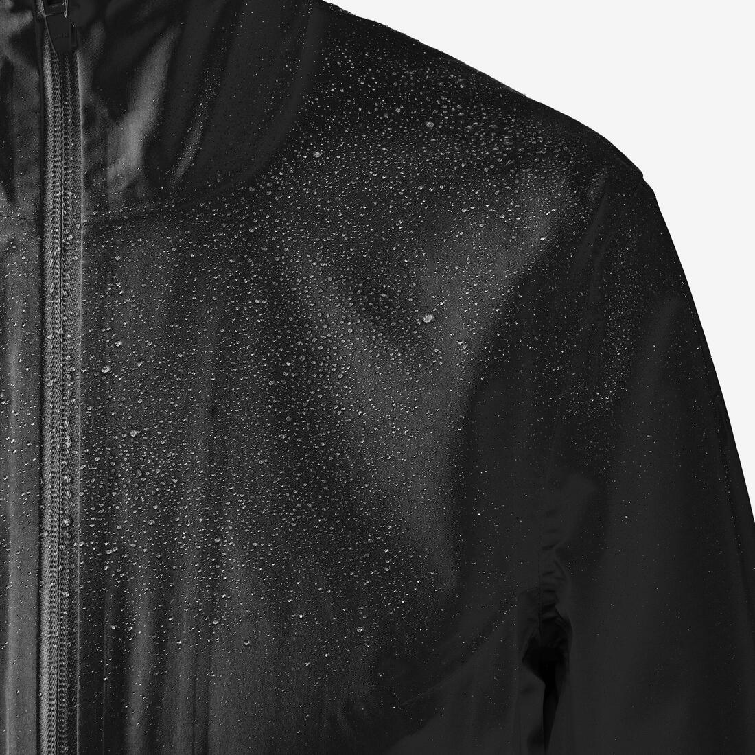 Veste de randonnée imperméable légère longue femme, MH100