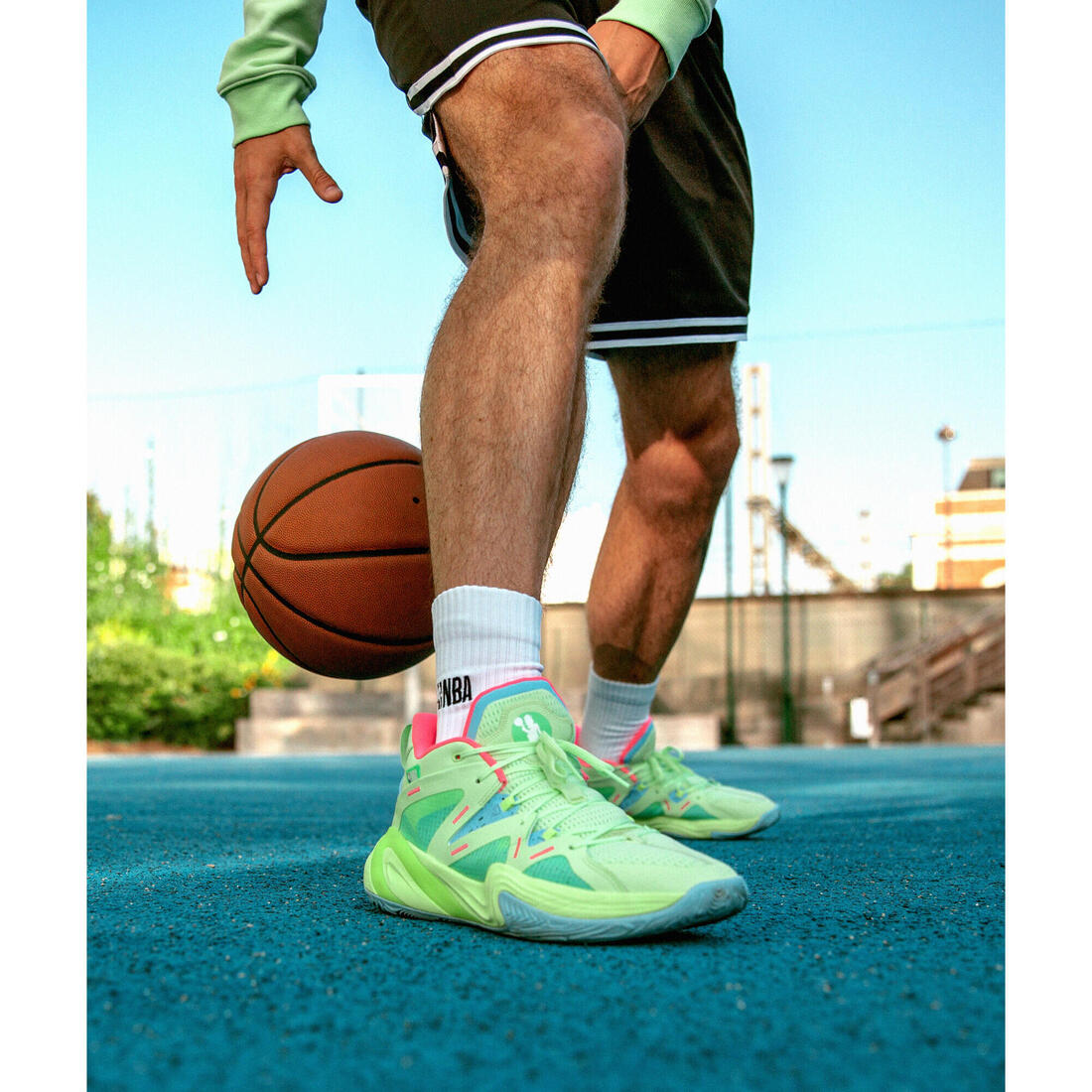 Lot de 2 paires de Chaussettes NBA Basketball - Adulte homme/femme - SO900