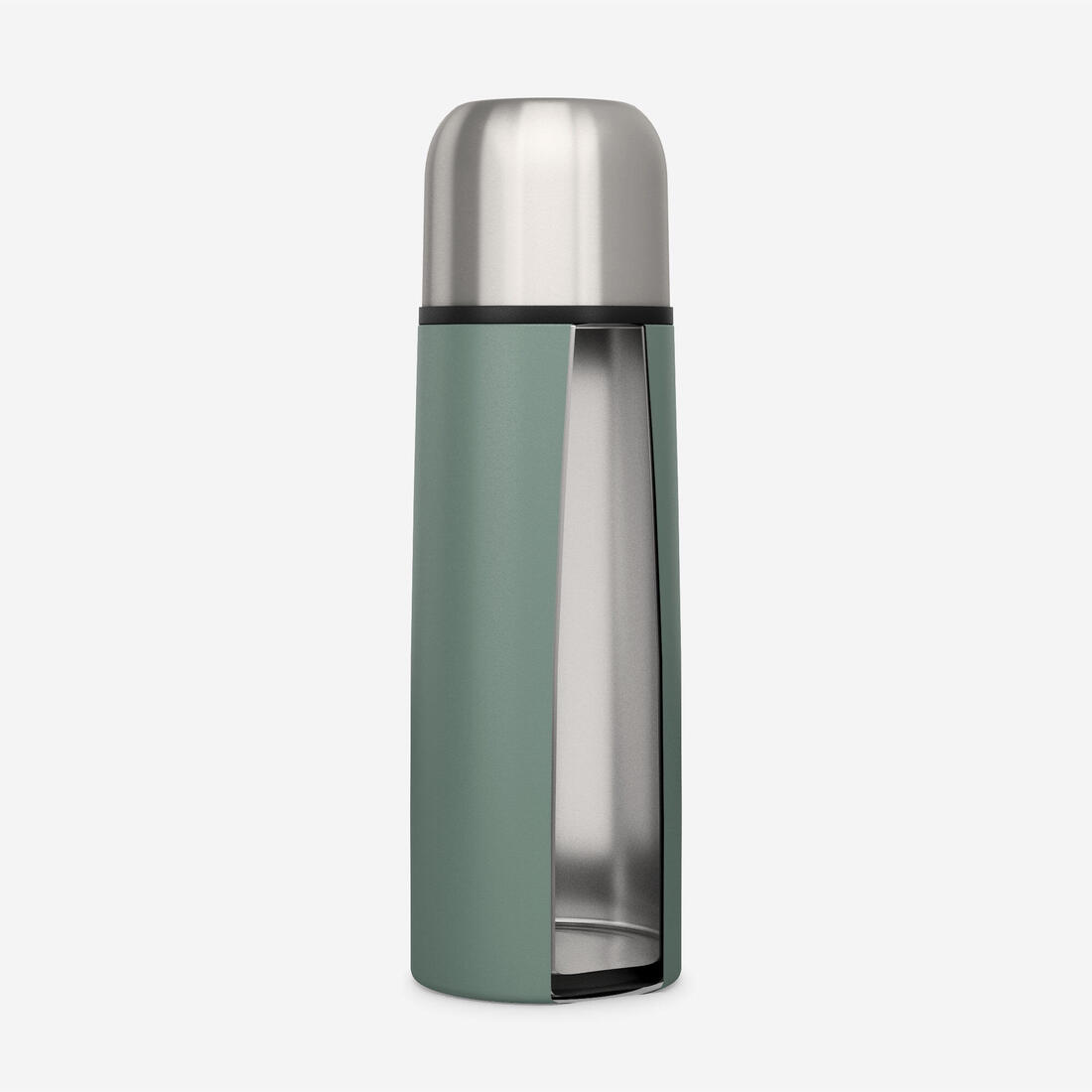 Bouteille isotherme inox 0,4L avec gobelet pour la randonnée