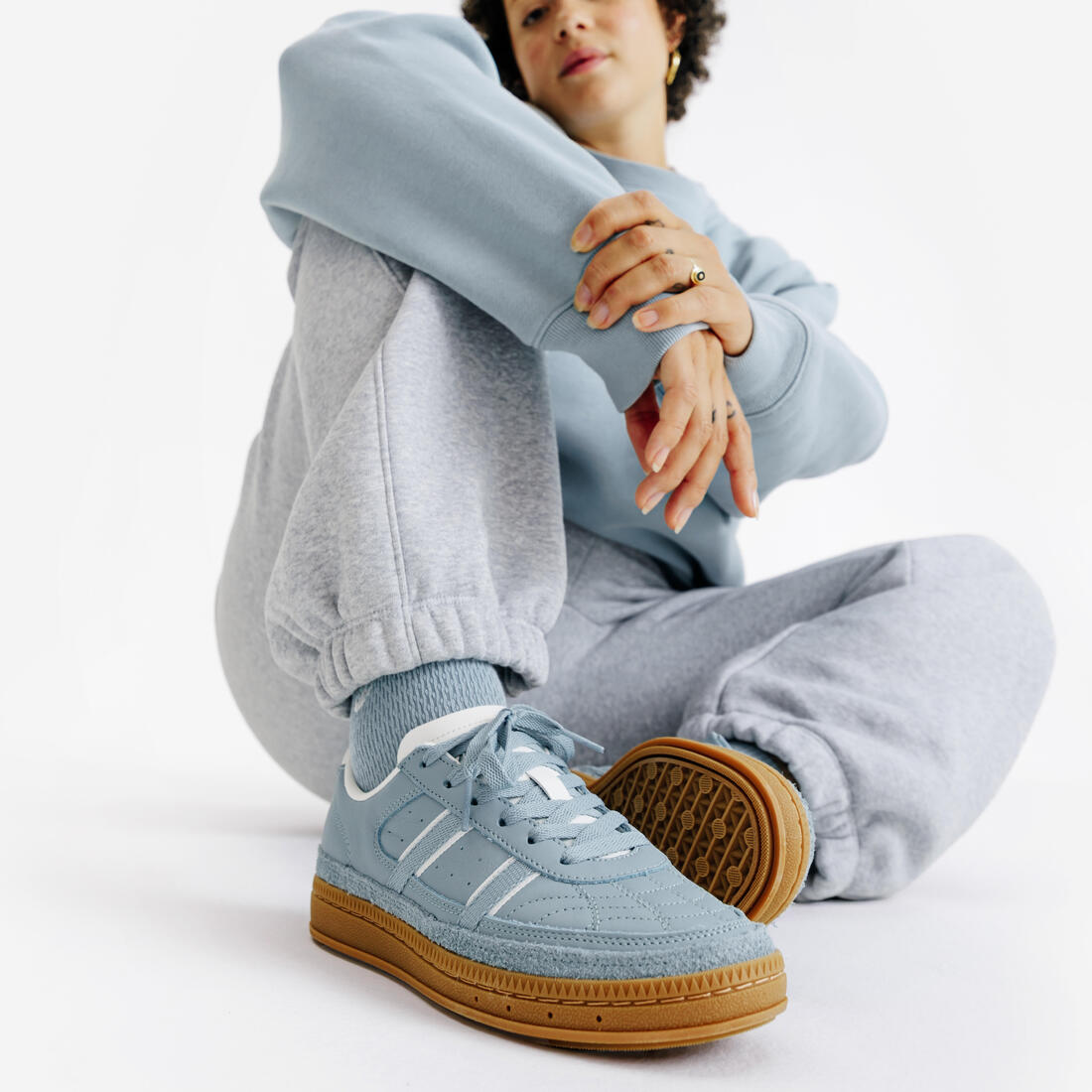 Baskets femme en cuir PLAYER 80
