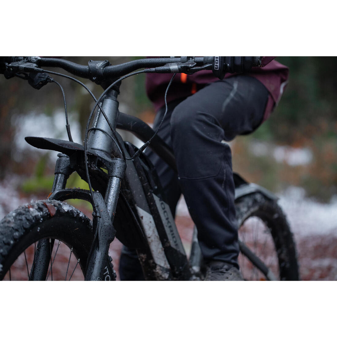 GARDE-BOUE VÉLO VTT ARRIÈRE RIGIDE 26" - 27,5" - 29"