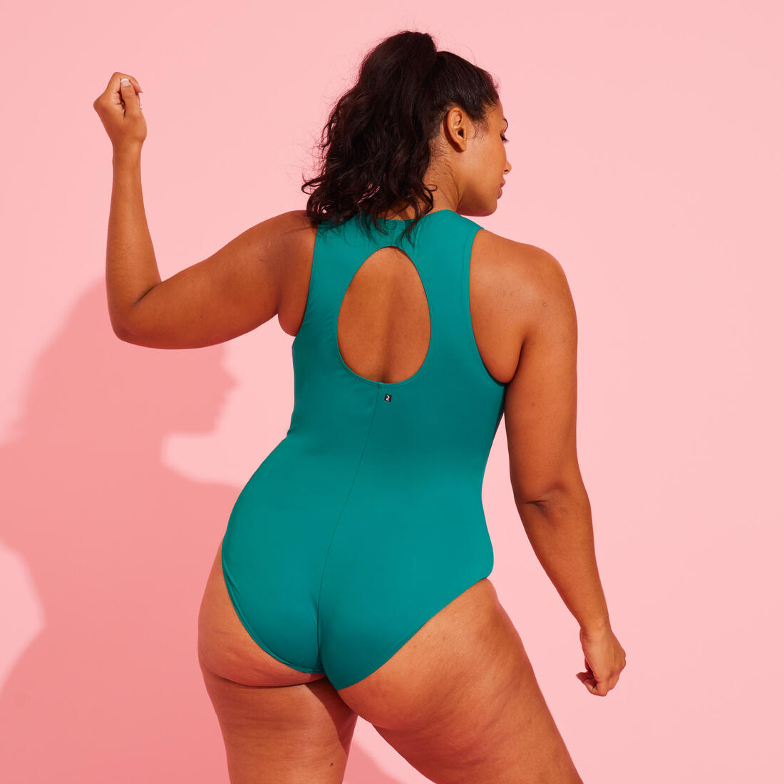 Maillot de bain 1 pièce aquagym-aquabike femme lio bleu