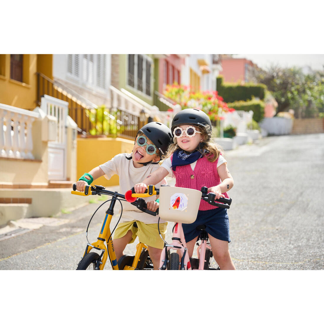VELO ENFANT 2EN1 DRAISIENNE 3-5 ANS 14 pouces - DISCOVER 500