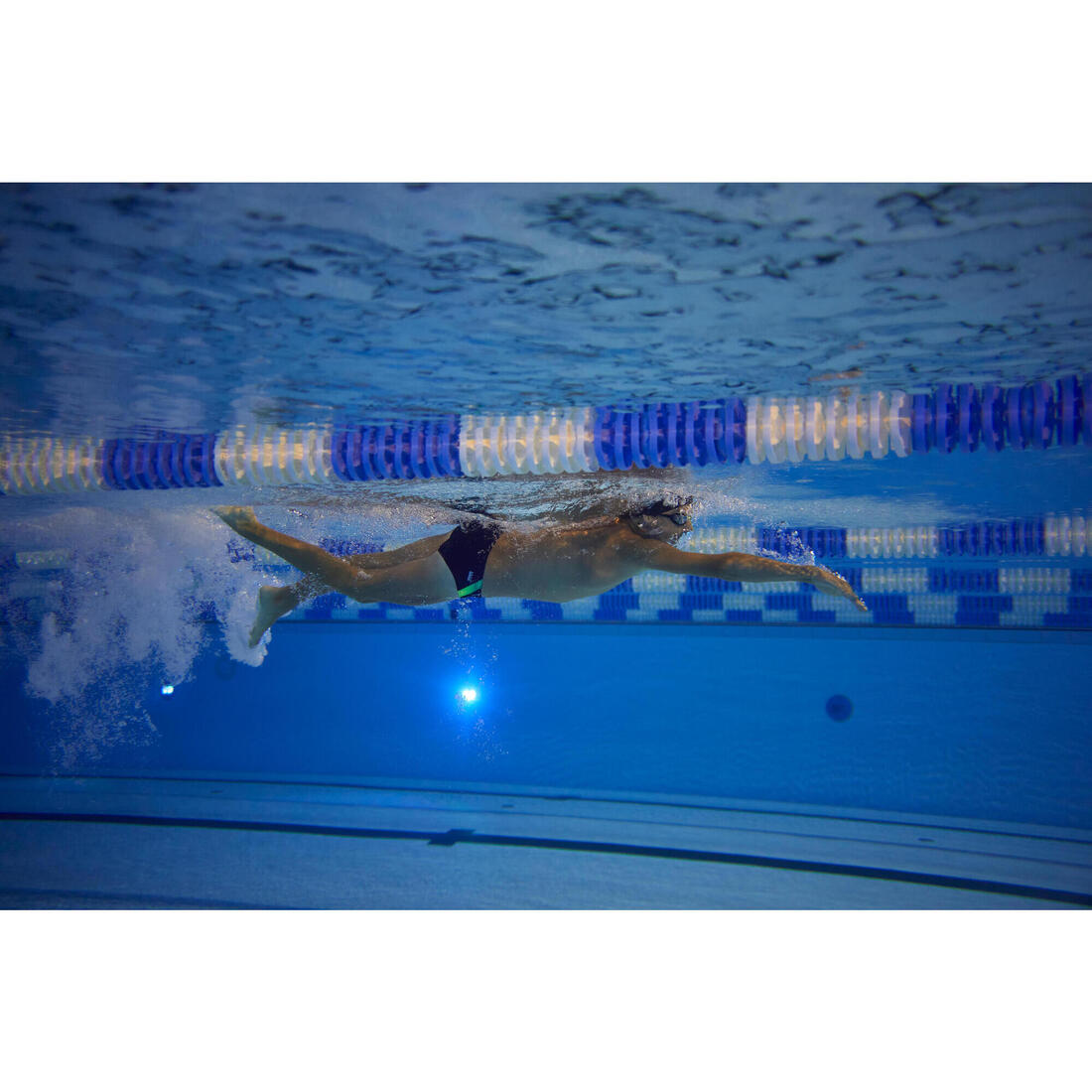 Maillot de bain slip natation garcon 900 yoke grad vert