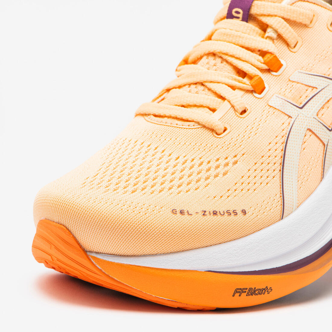 Chaussure de running Femme, Asics Gel-Ziruss abricot et