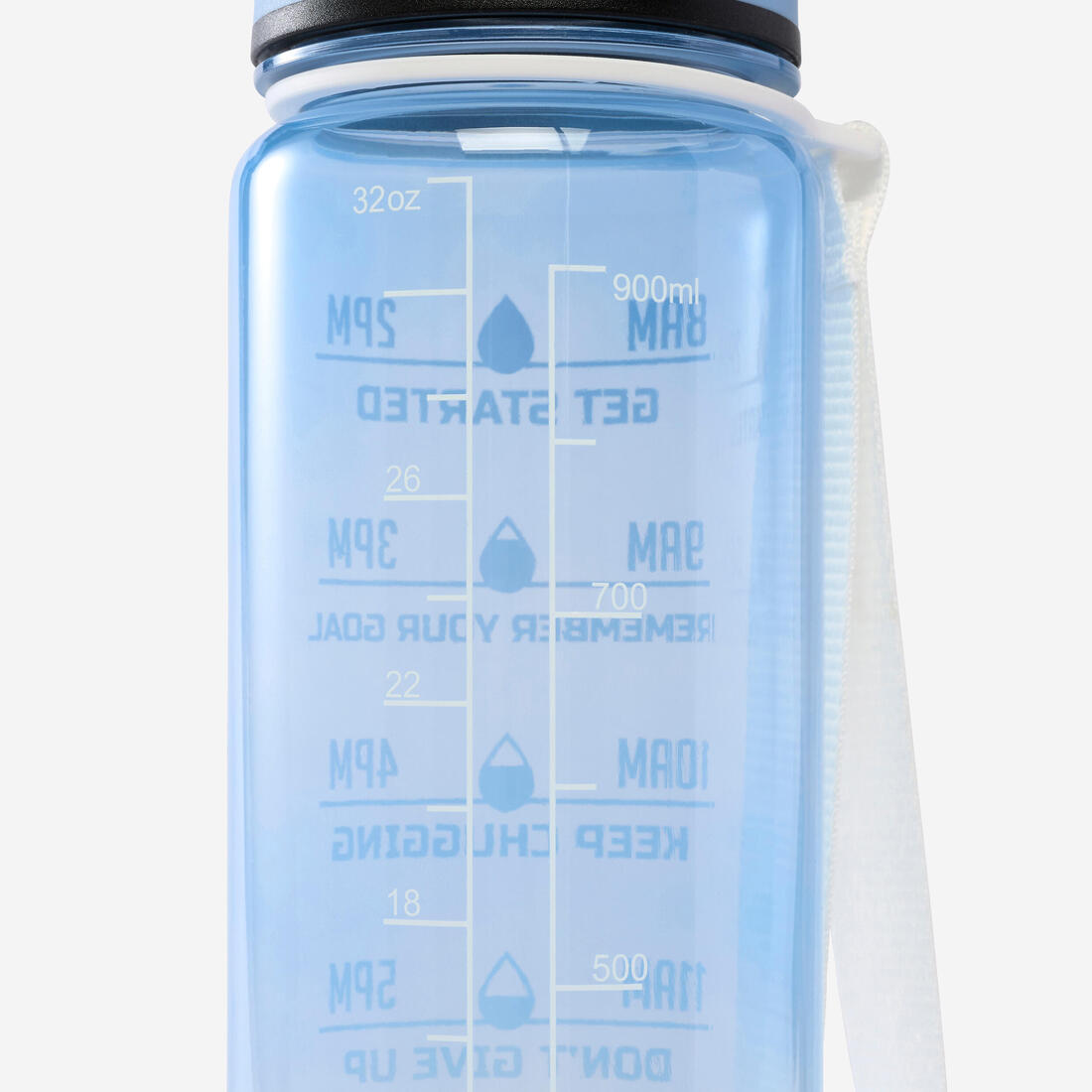 Gourde de fitness motivation 1 litre