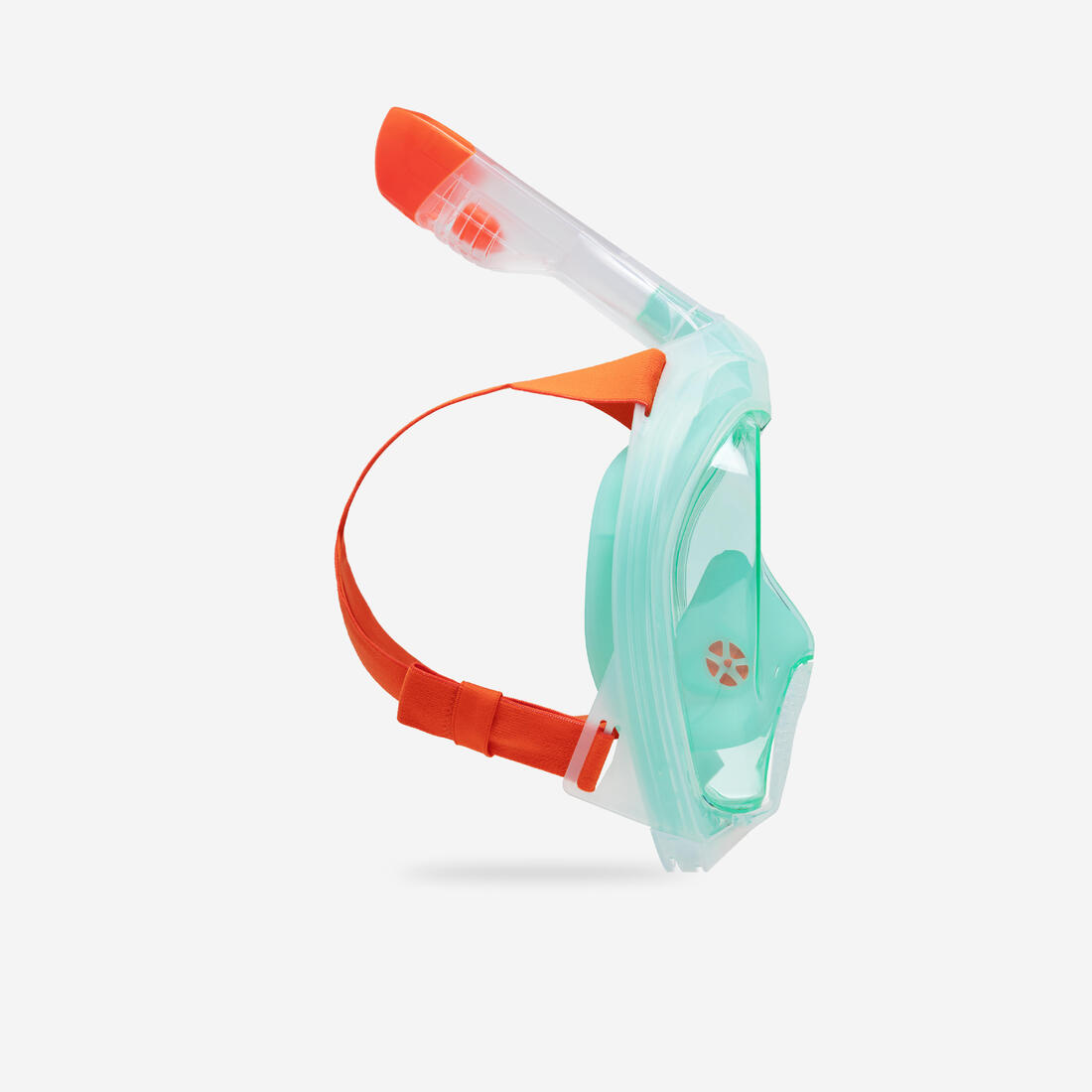 Masque snorkeling surface easybreath + avec valve acoustique > 10 ans - jungl