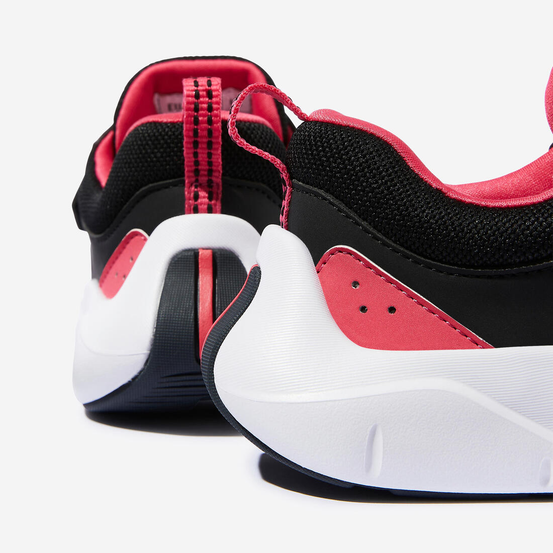Chaussures de sport à scratch légères enfant, Playful Fast noir et
