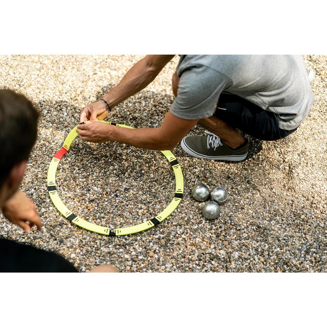 CERCLE DE PÉTANQUE PLIANT HOMOLOGUE COMPETITION