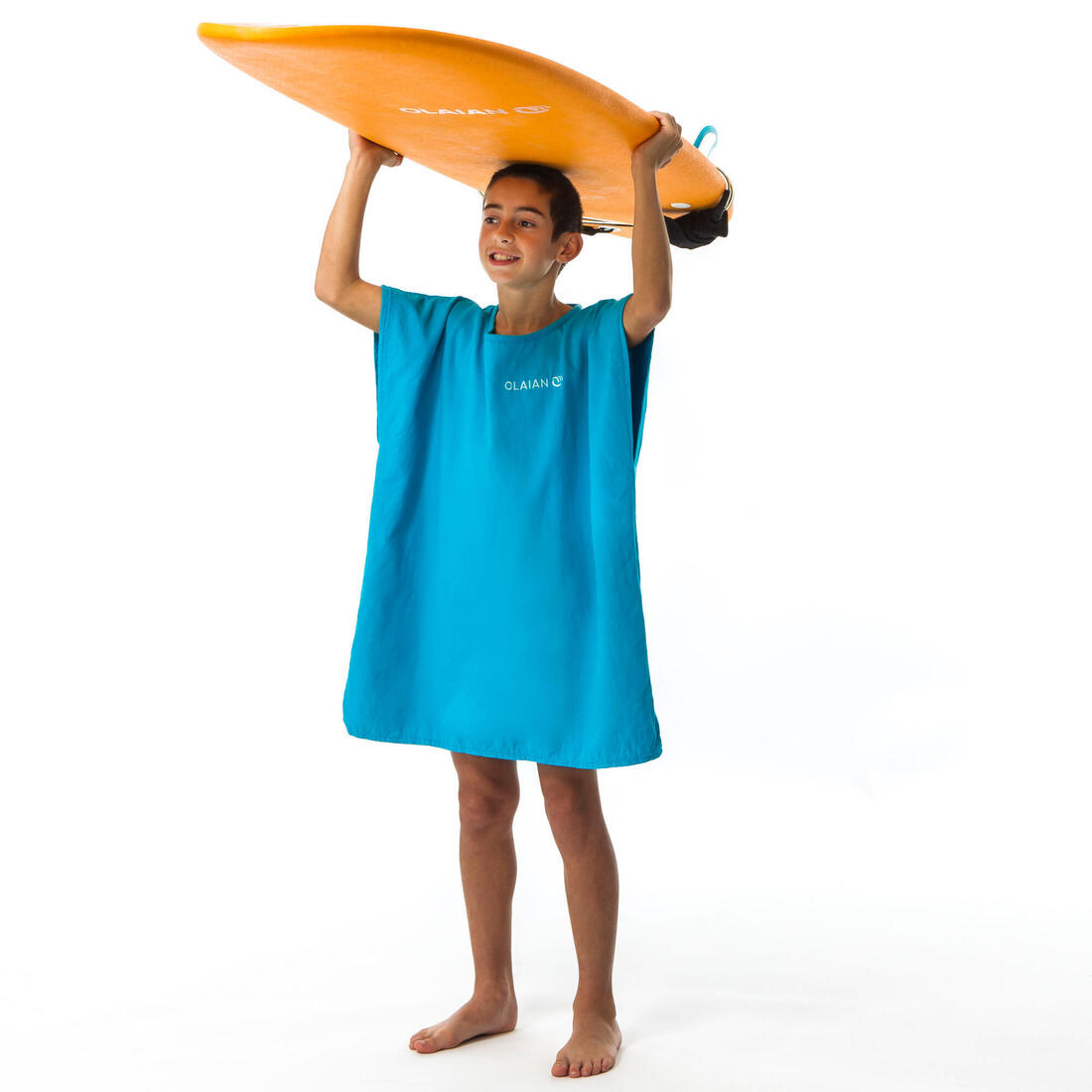 Poncho surf Enfant - 100 bleu