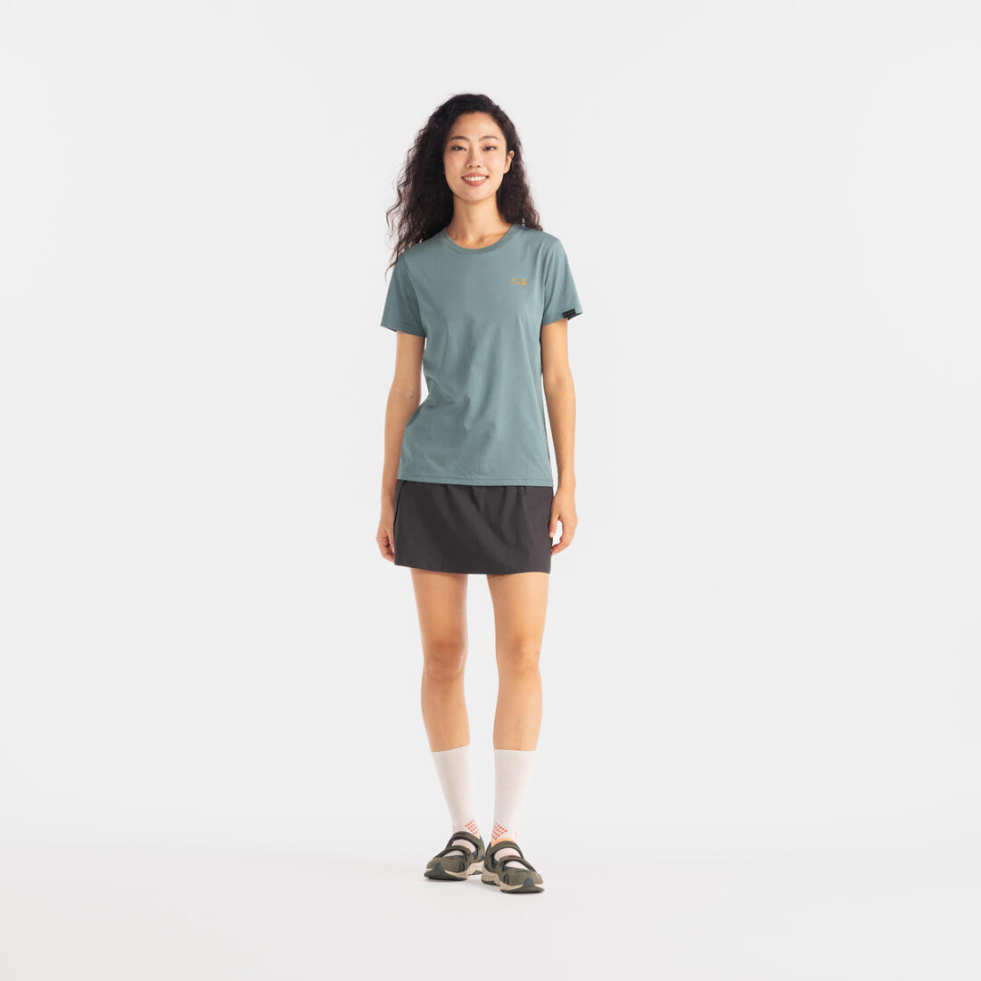 Jupe short de randonnée - nh500 - femme