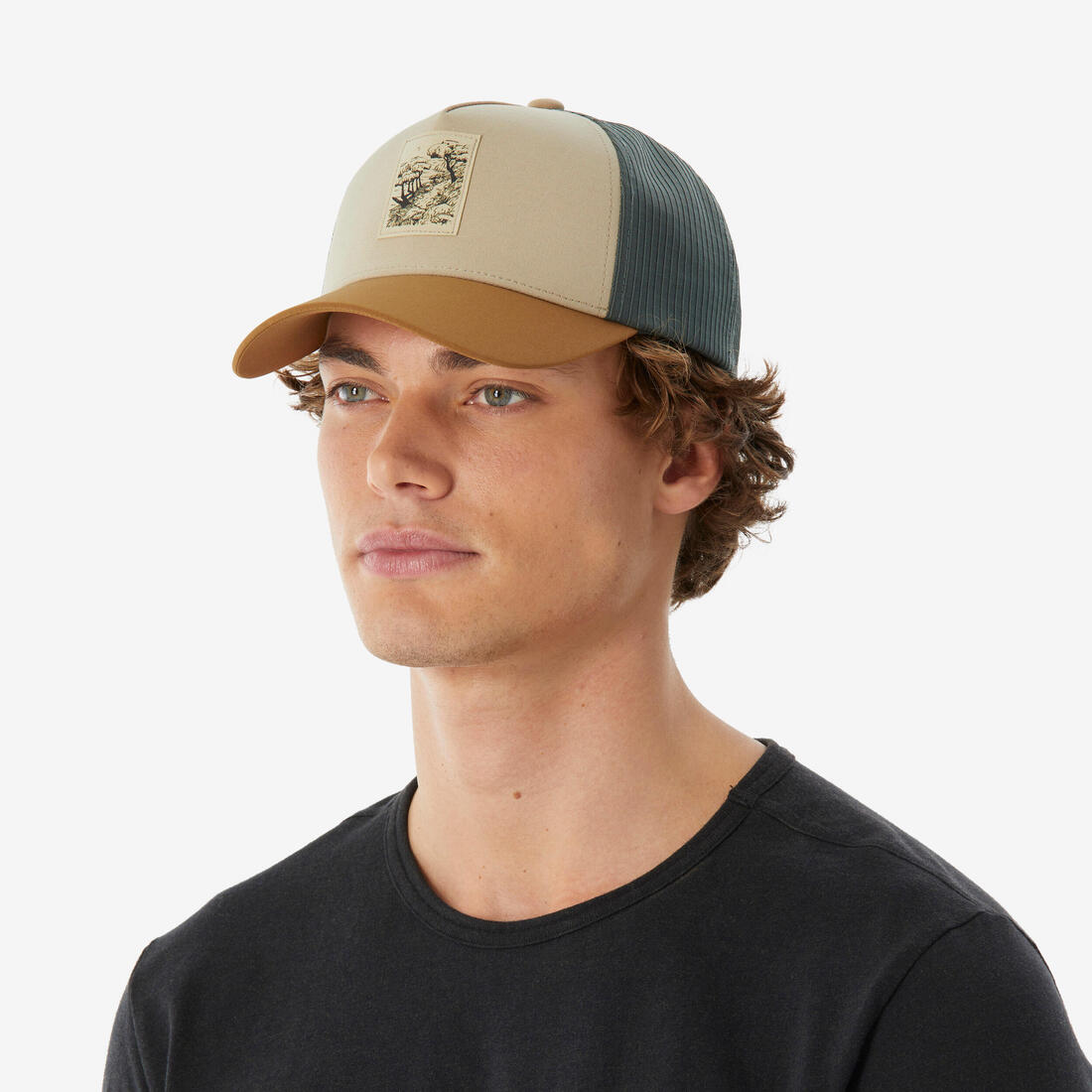 Casquette de randonnée, TRUCKER 500 foncé
