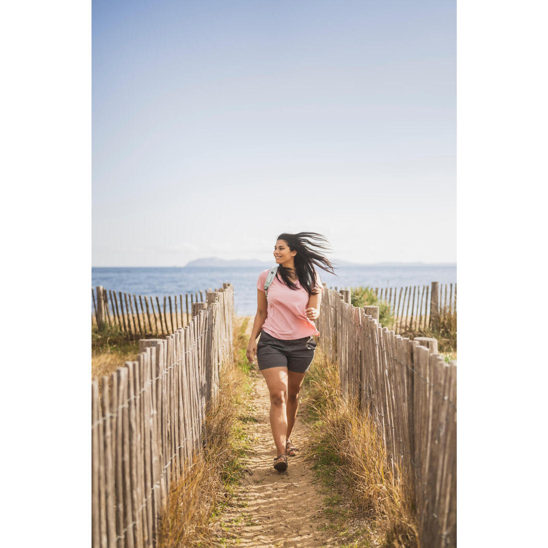 T-shirt de randonnée - NH500 - Femme