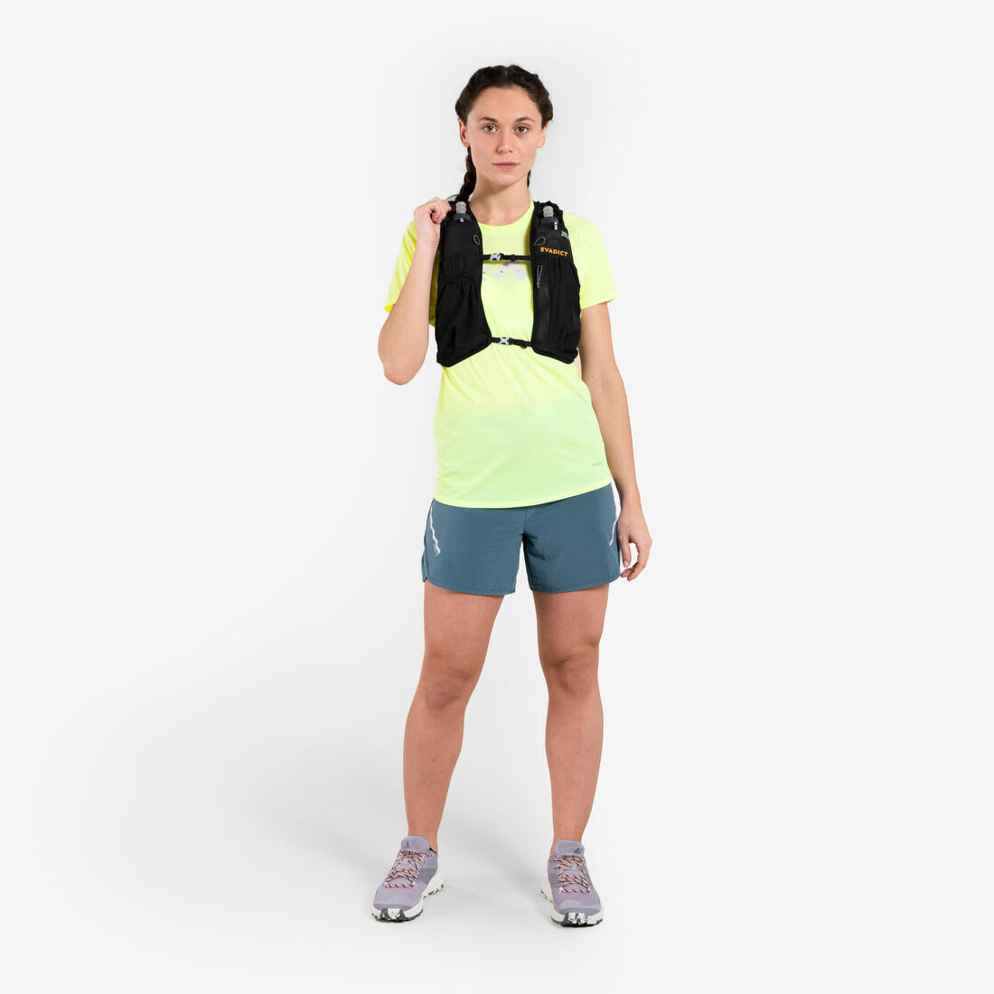 SAC TRAIL RUNNING 5L TURQUOISE - VENDU AVEC POCHE À EAU 1L