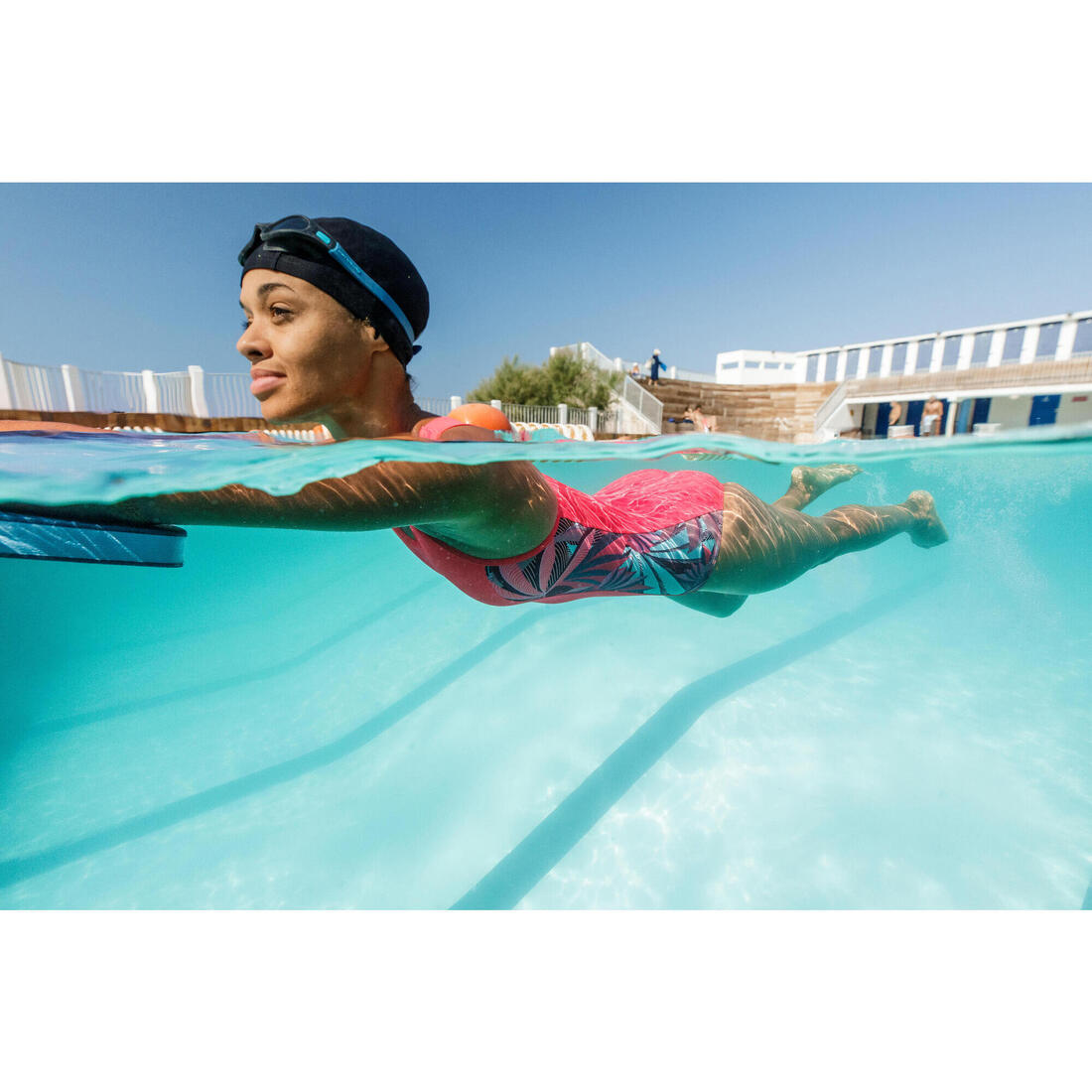 Maillot de Bain 1 Pièce Femme Natation Vega Light Fern
