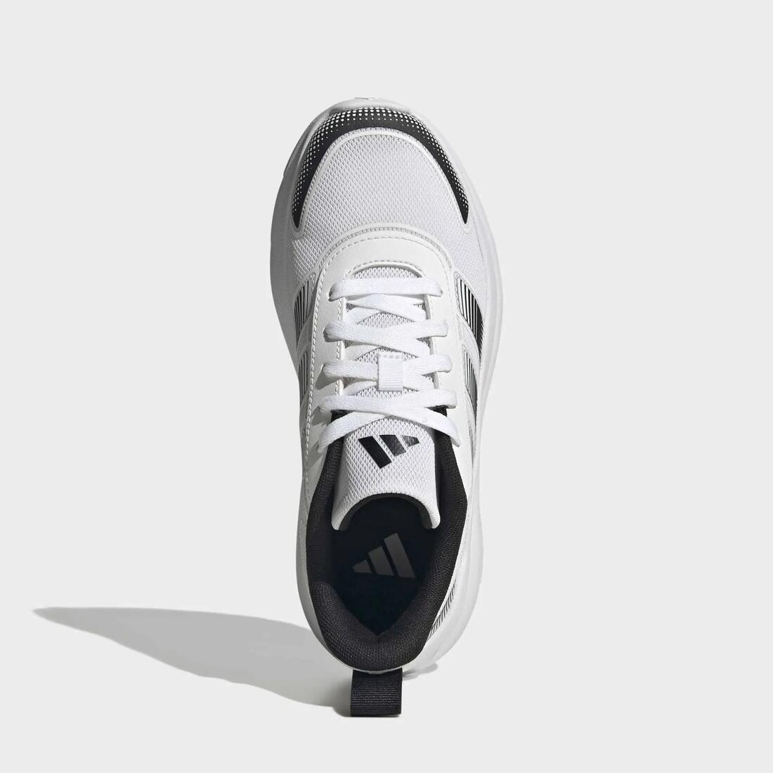 Chaussures de sport respirantes enfant, blanc et noir