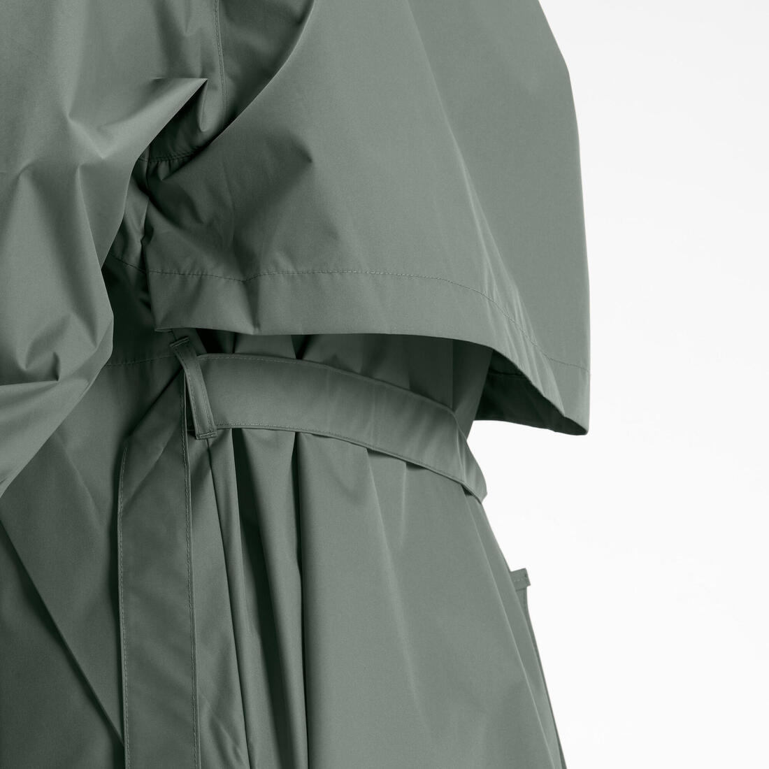 Veste de randonnée imperméable femme, Raincut Longue