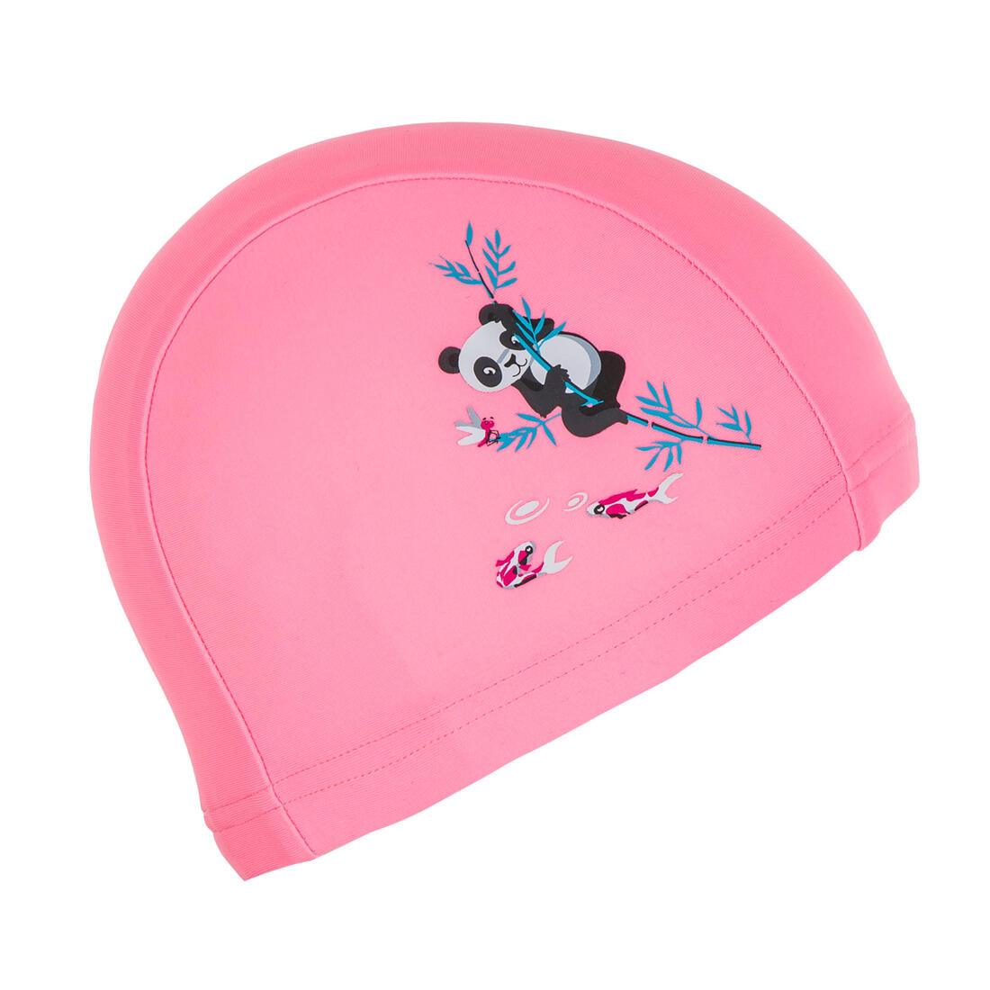 Bonnet de bain bébé imprimé pandas en maille
