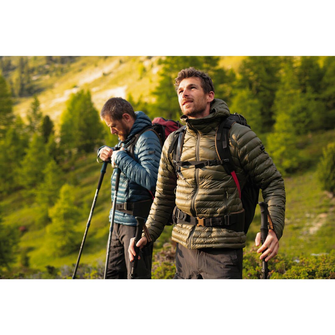 Sac à dos de trekking homme 50 l - mt100 easyfit