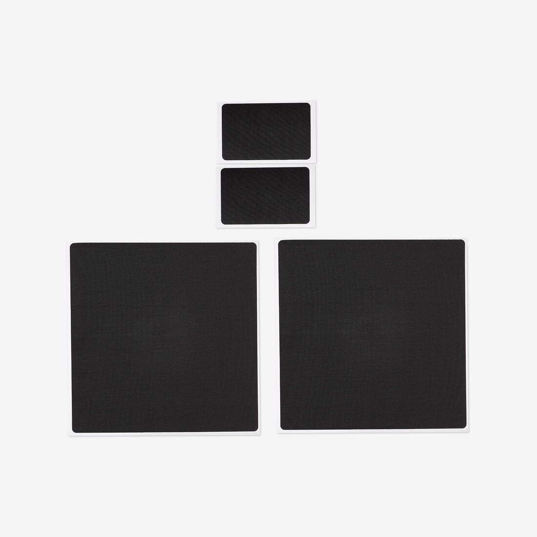 Patchs autocollants de réparation textile multi-usages, noir