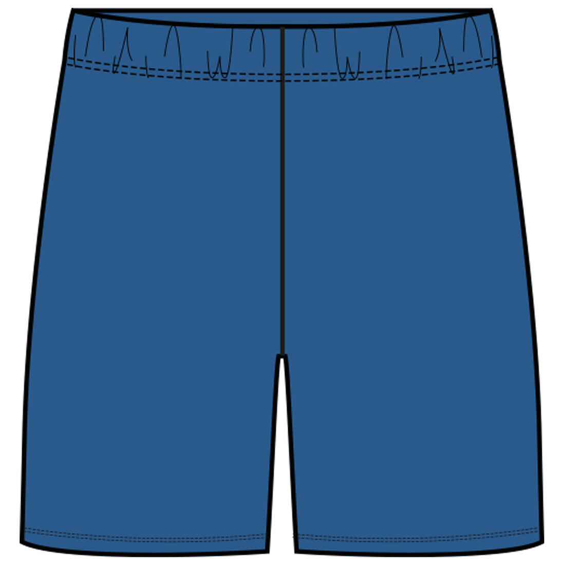 Short enfant coton - Basique marine