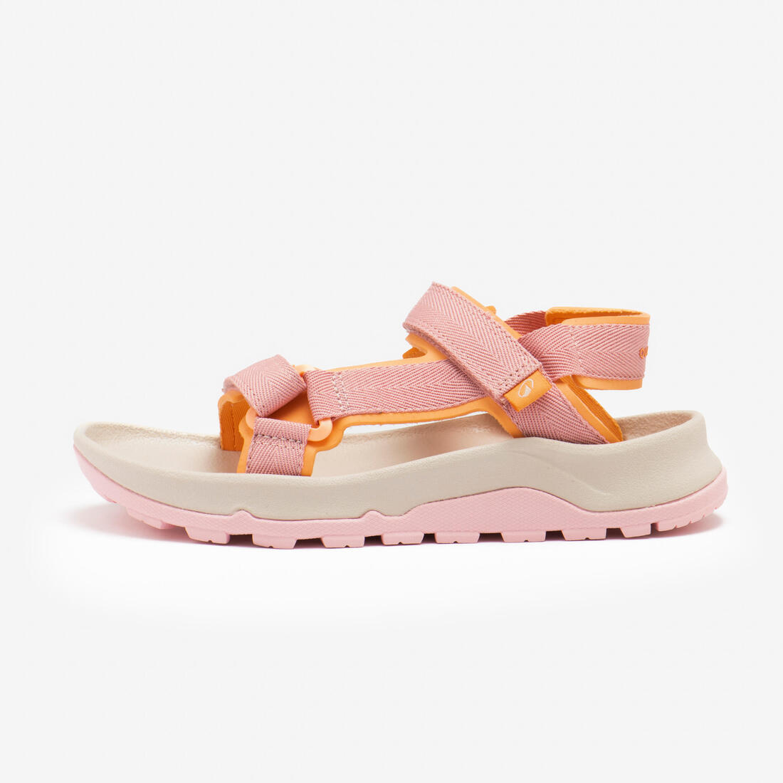 Sandales de randonnée confortables à scratch 32 au 38 enfant, NH500
